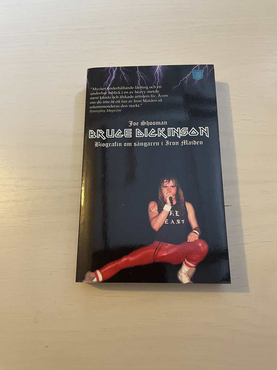 Joe Shooman : Bruce Dickinson - Biografin om sångaren i Iron Maiden