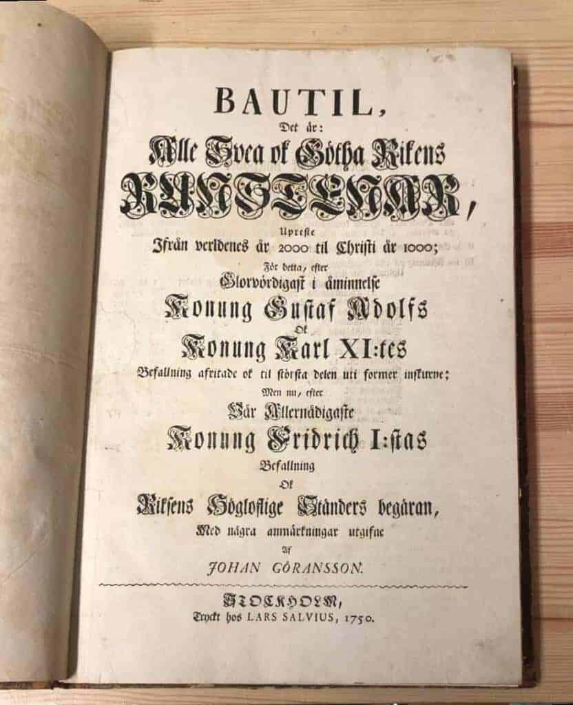 Johan Göransson : Bautil, det är