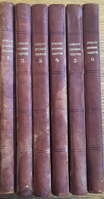 Johan Ludvig Runeberg : Skrifter Band 1-6