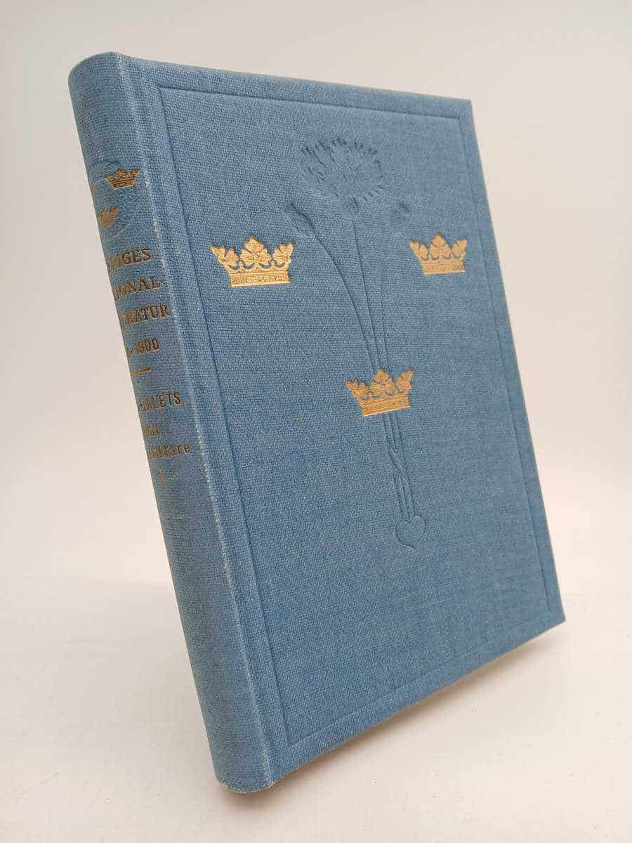 Johan Mortensen : Sveriges National-Litteratur 1500-1900. XII, 1800-talets äldre prosadiktare 1