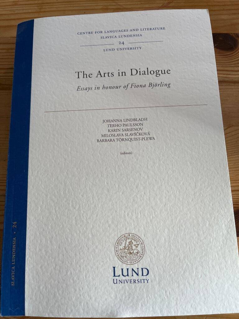 Johanna Lindbladh : The arts in dialogue
