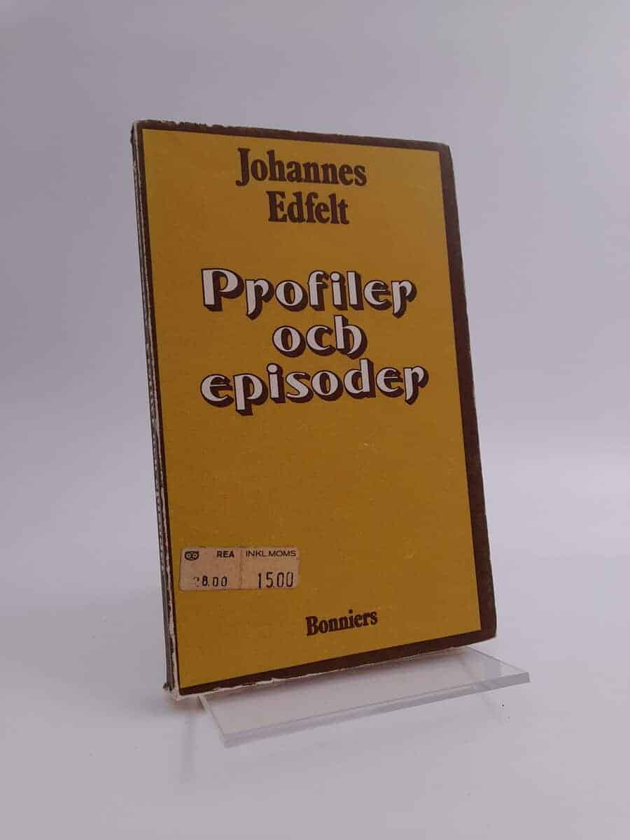 Johannes Edfelt : Profiler och episoder