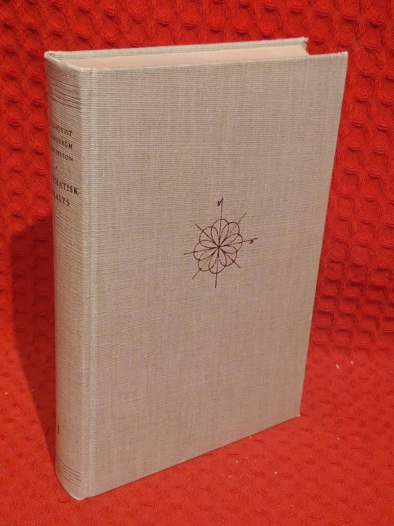 Johannes Malmquist, Valdemar Stenström, Sture Danielson : Matematisk analys I