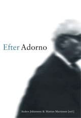 Johansson ; Martinsson : Efter Adorno
