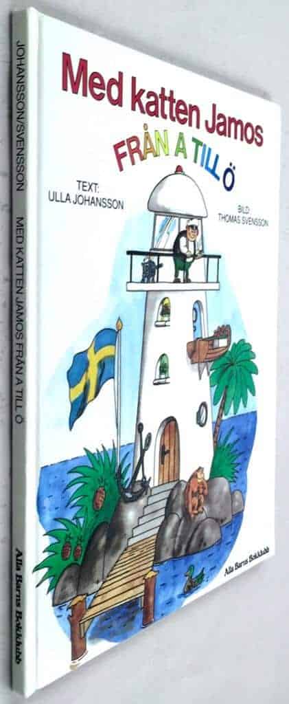 Johansson, Ulla ; Svensson, Thomas : Med katten Jamos från A till Ö