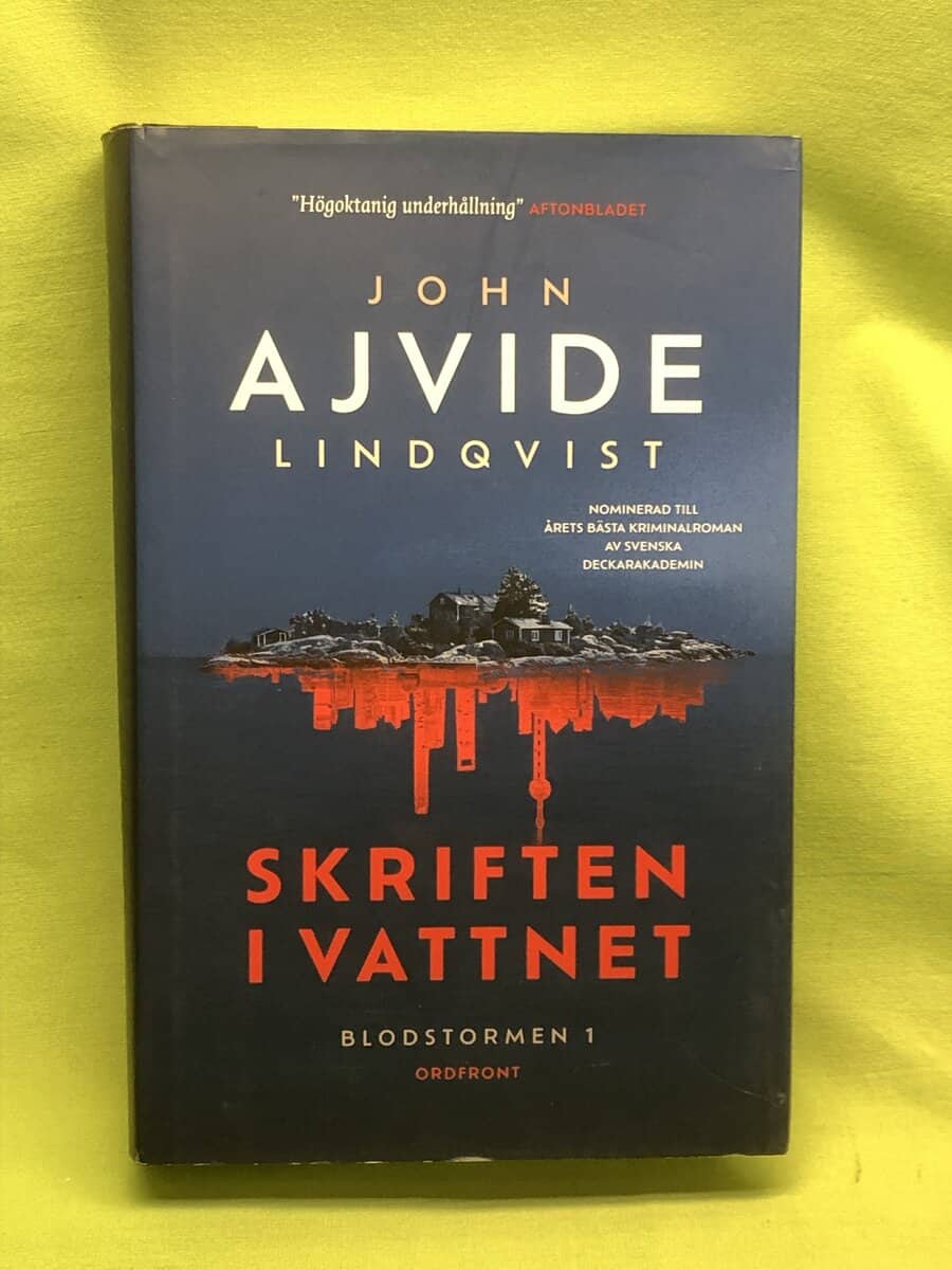 John Ajvide Lindqvist : Skriften i vattnet