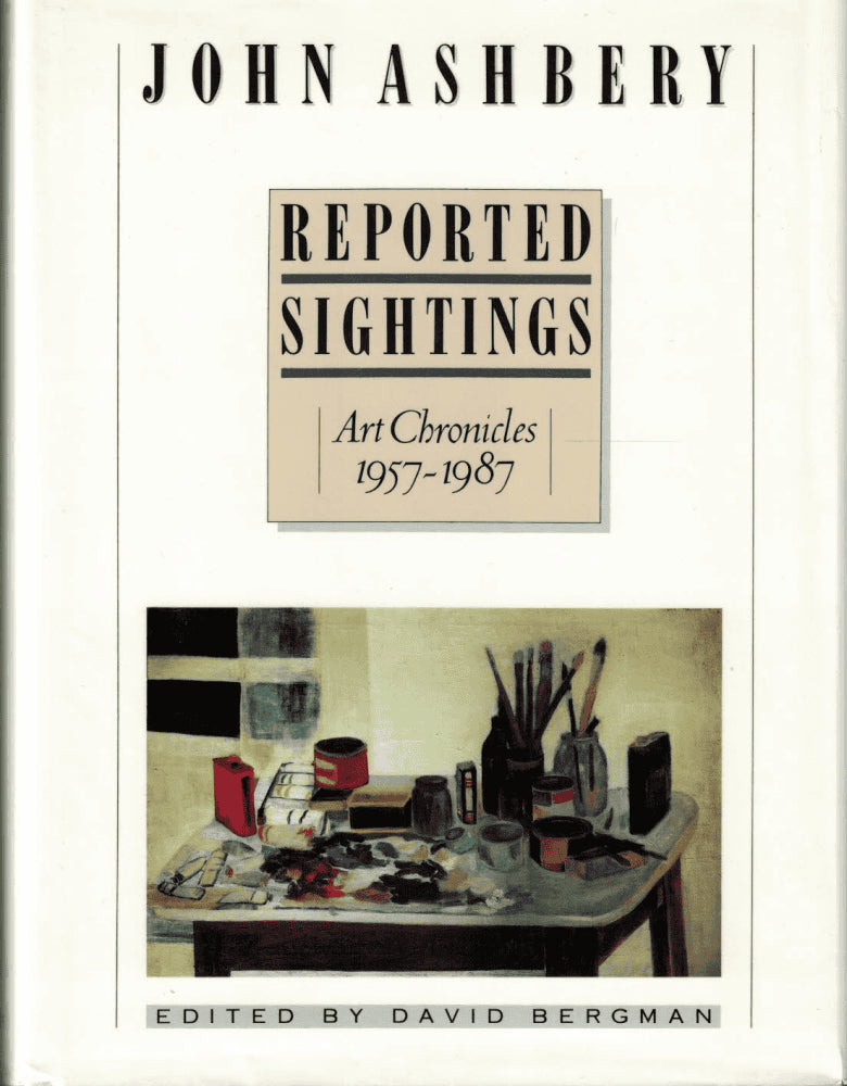 John Ashbery : Reported sightings