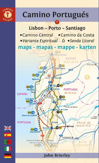 John Brierley : Camino Portugués Maps Twelfth Edition