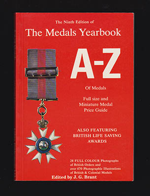 John G. Brant : The Ninth Edition of The Medals Yearbook