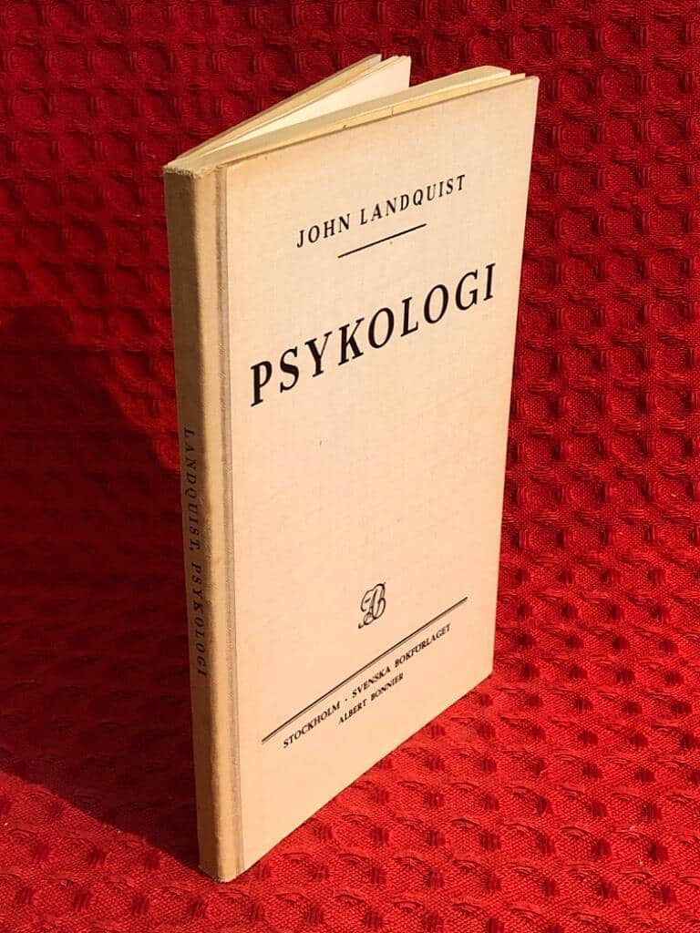 John Landquist : Psykologi