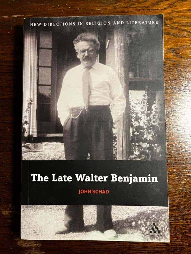 John Schad : The Late Walter Benjamin