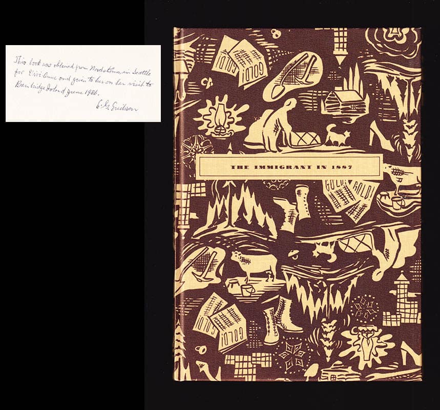 John W. Nordstrom : The Immigrant in 1887. With Sketches by Phyllis Head