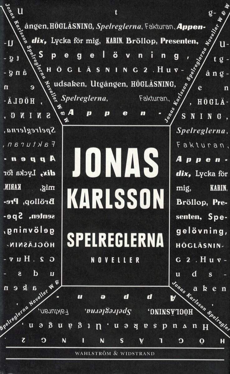 Jonas Karlsson : Spelreglerna