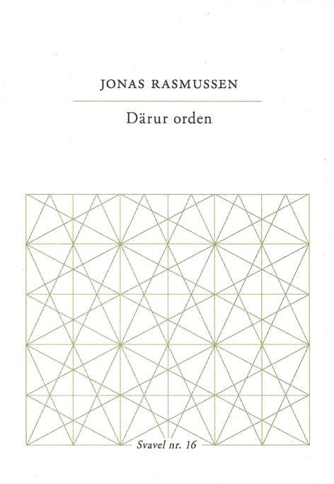 Jonas Rasmussen : Därur orden