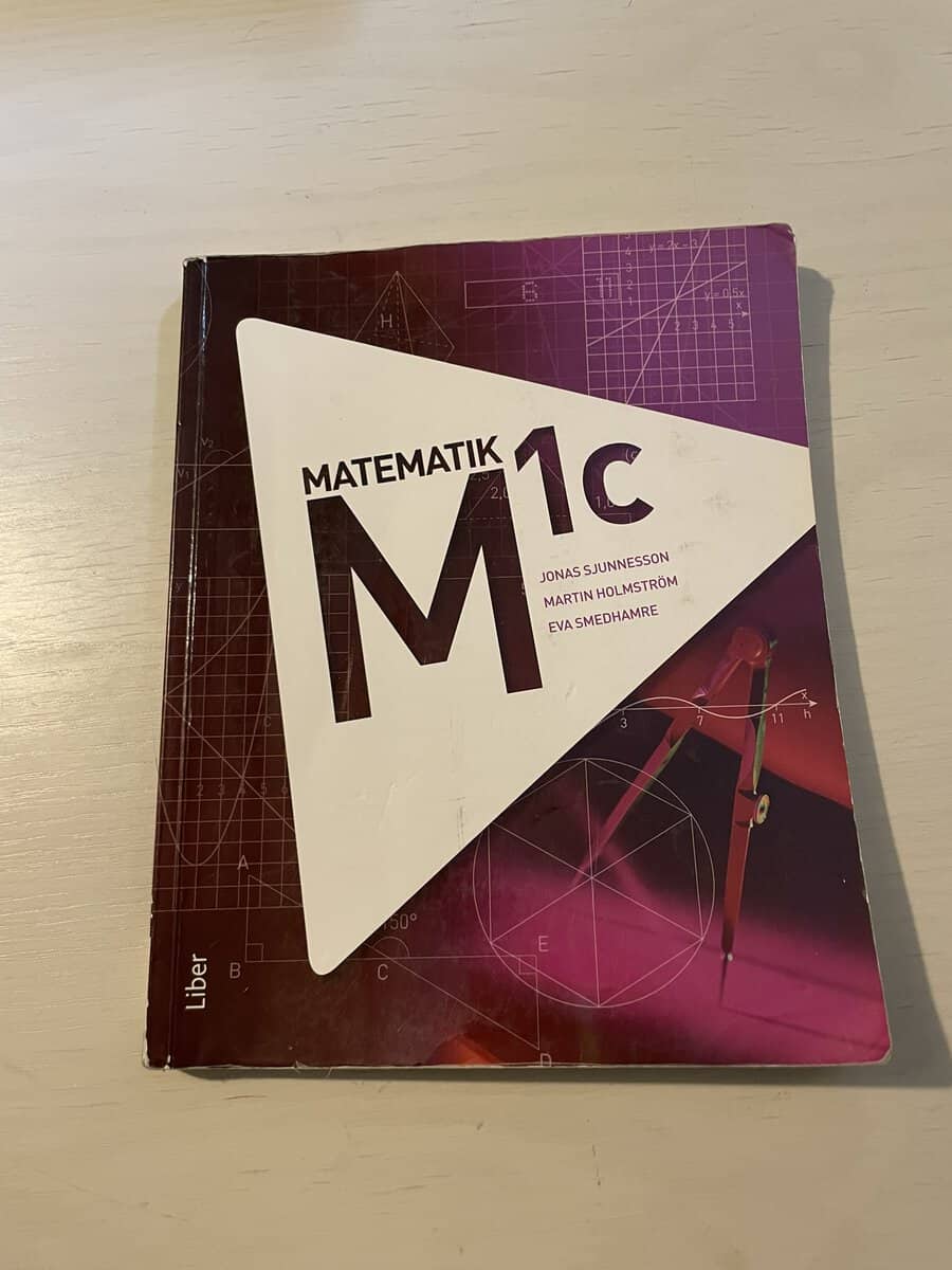 Jonas Sjunnesson : Matematik 1c