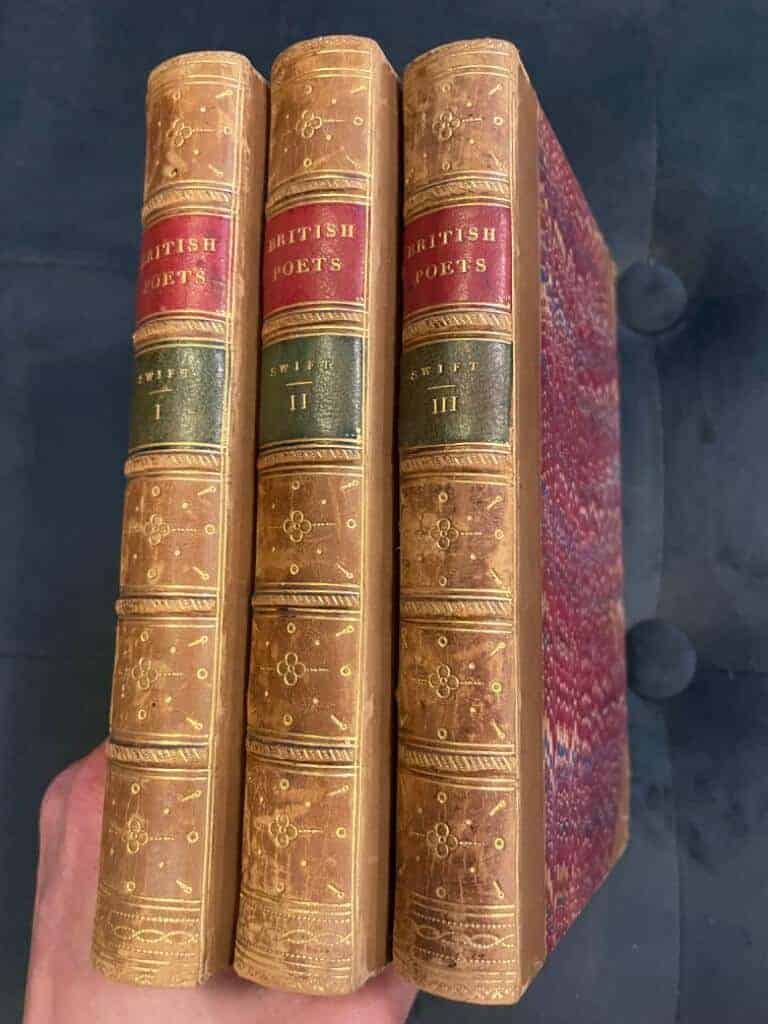 Jonathan Swift : The Poetical Works of Jonathan Swift I-III (complete) [the Aldine Edition of the British Poets]