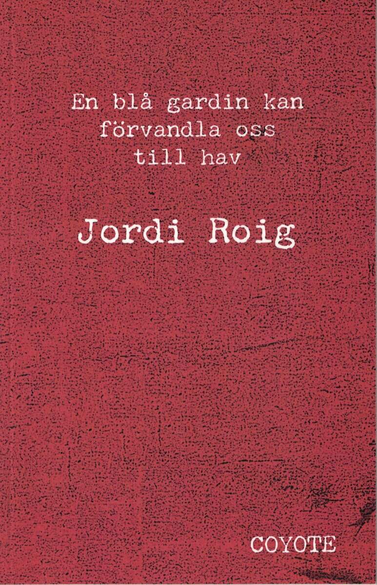 Jordi Roig : En blå gardin kan förvandla oss till hav
