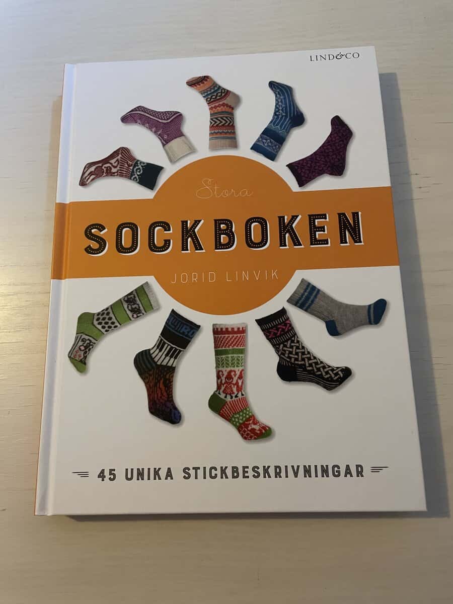 Jorid Linvik : Stora sockboken 45 unika stickbeskrivningar