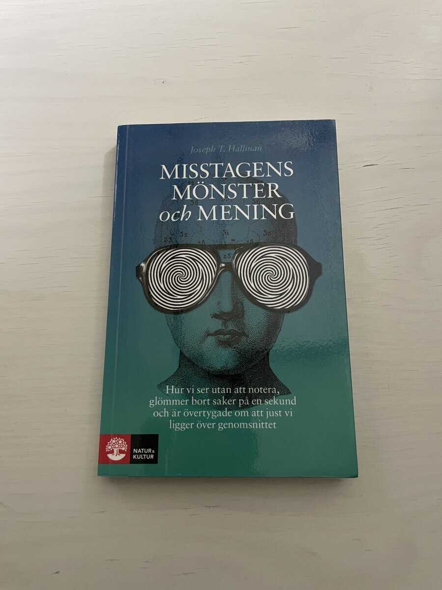 Joseph T. Hallinan : Misstagens mönster och mening