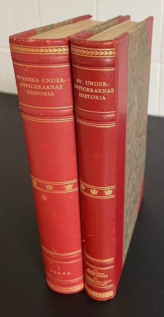 Josephson, Frans ; Schultz, W. T. : Svenska underofficerarnas historia. Del 1-3.