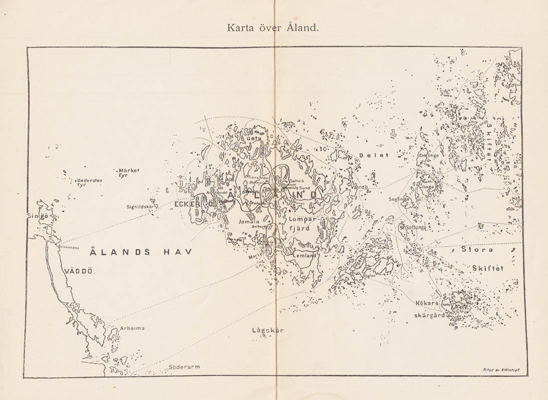 Josua Sommarström : Svensk kulturkamp på Åland