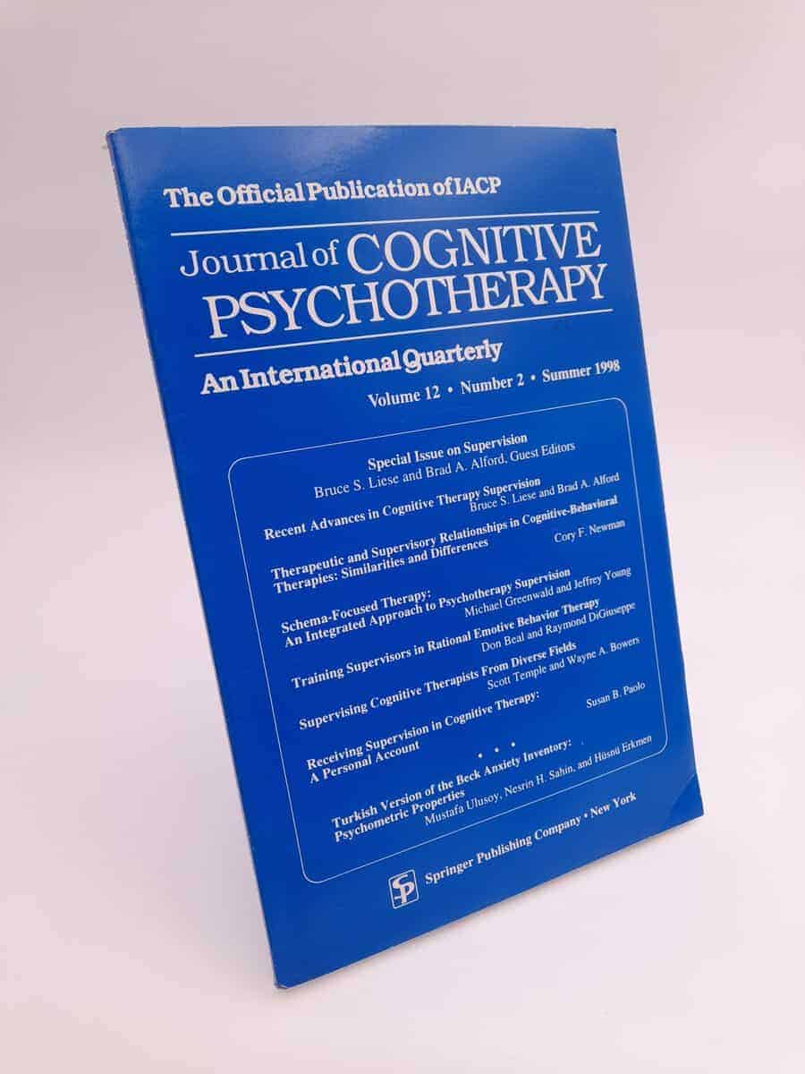 Journal of cognitive psychotherapy : 1998/2