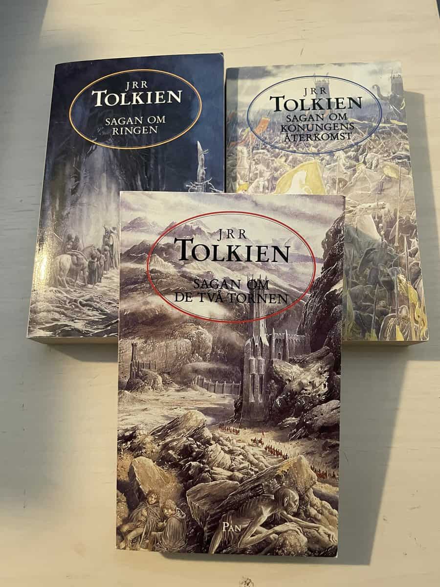 J.R.R. Tolkien : Sagan om ringen 1-3 - Sagan om ringen - Sagn om de två tornen - Sagan om konungens återkomst