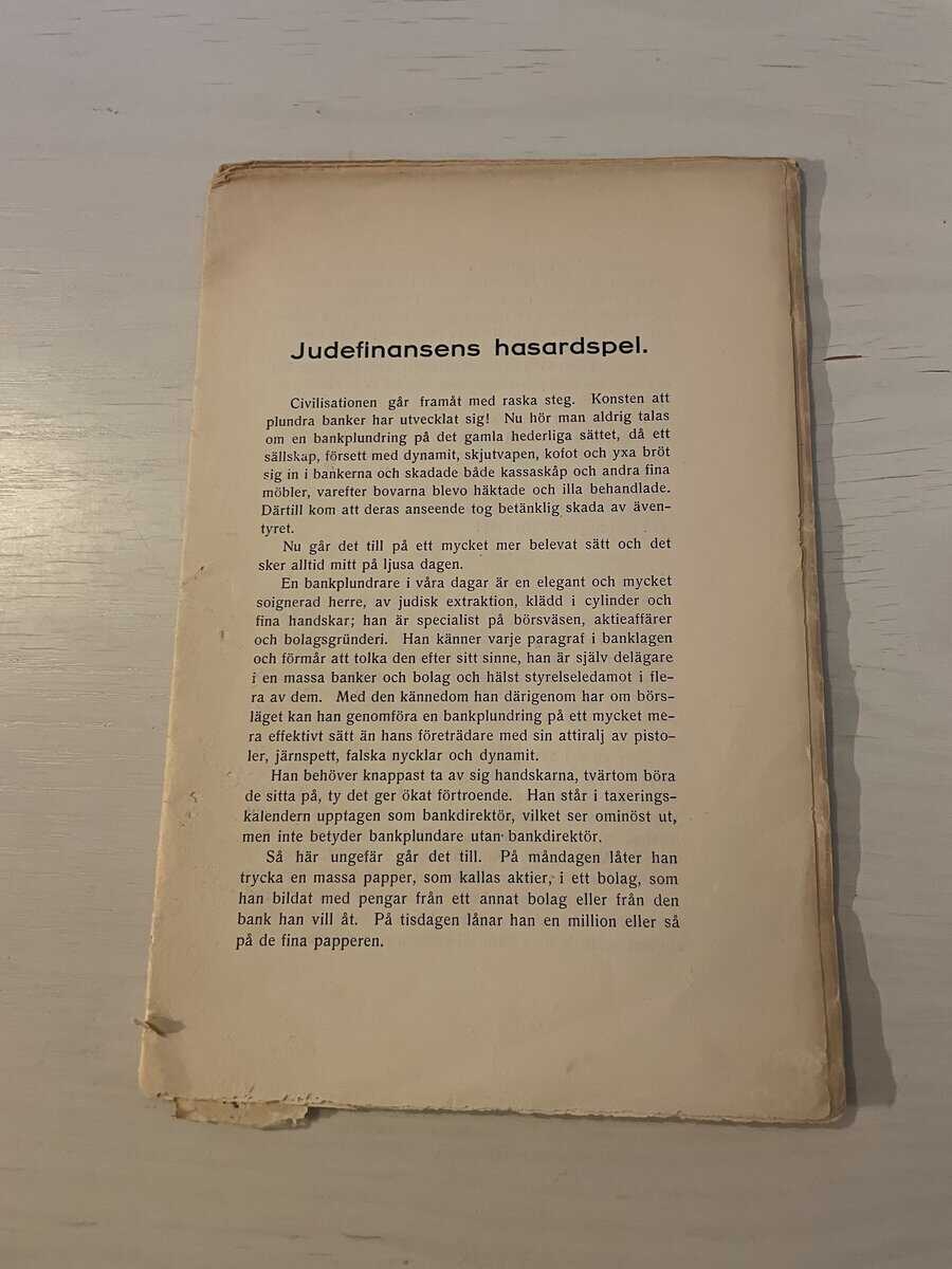 Judefinansens hasardspel