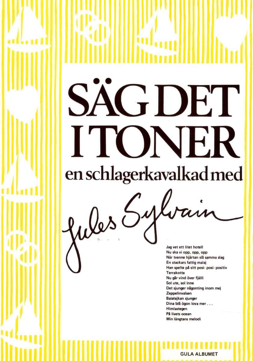 Jules Sylvain : Säg det i toner