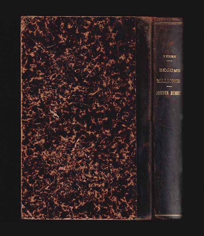 Jules Verne : Begums fem hundra millioner. Öfversättning. Ny illustrerad upplaga, utgifven under ledning af G. Nordenskiöld