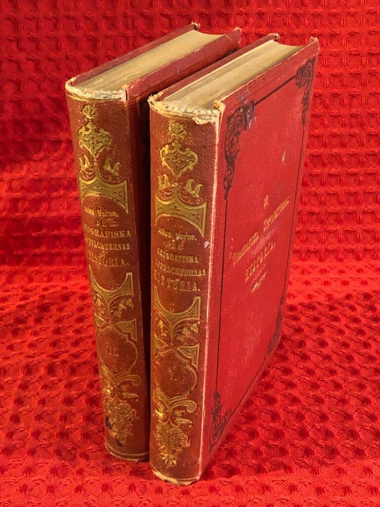 Jules Verne : De geografiska upptäckternas historia del I-II (1-2)