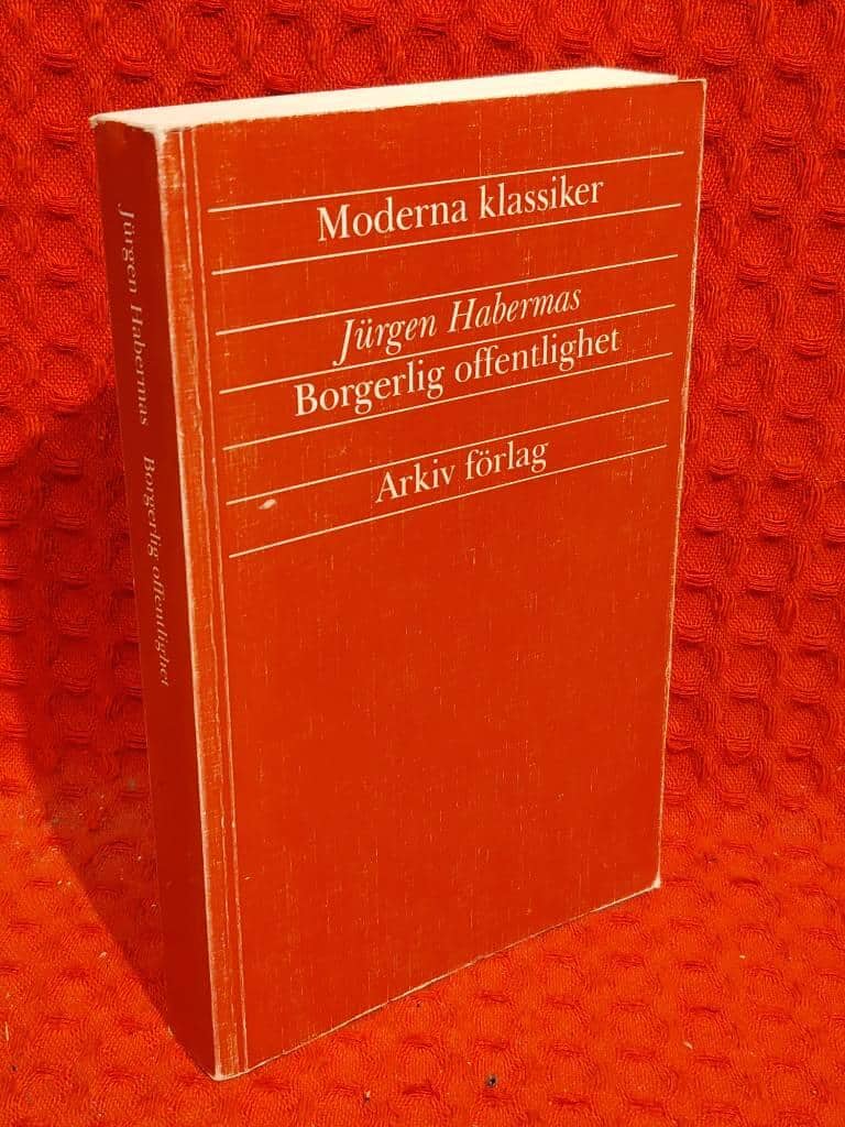 Jürgen Habermas : Borgerlig offentlighet
