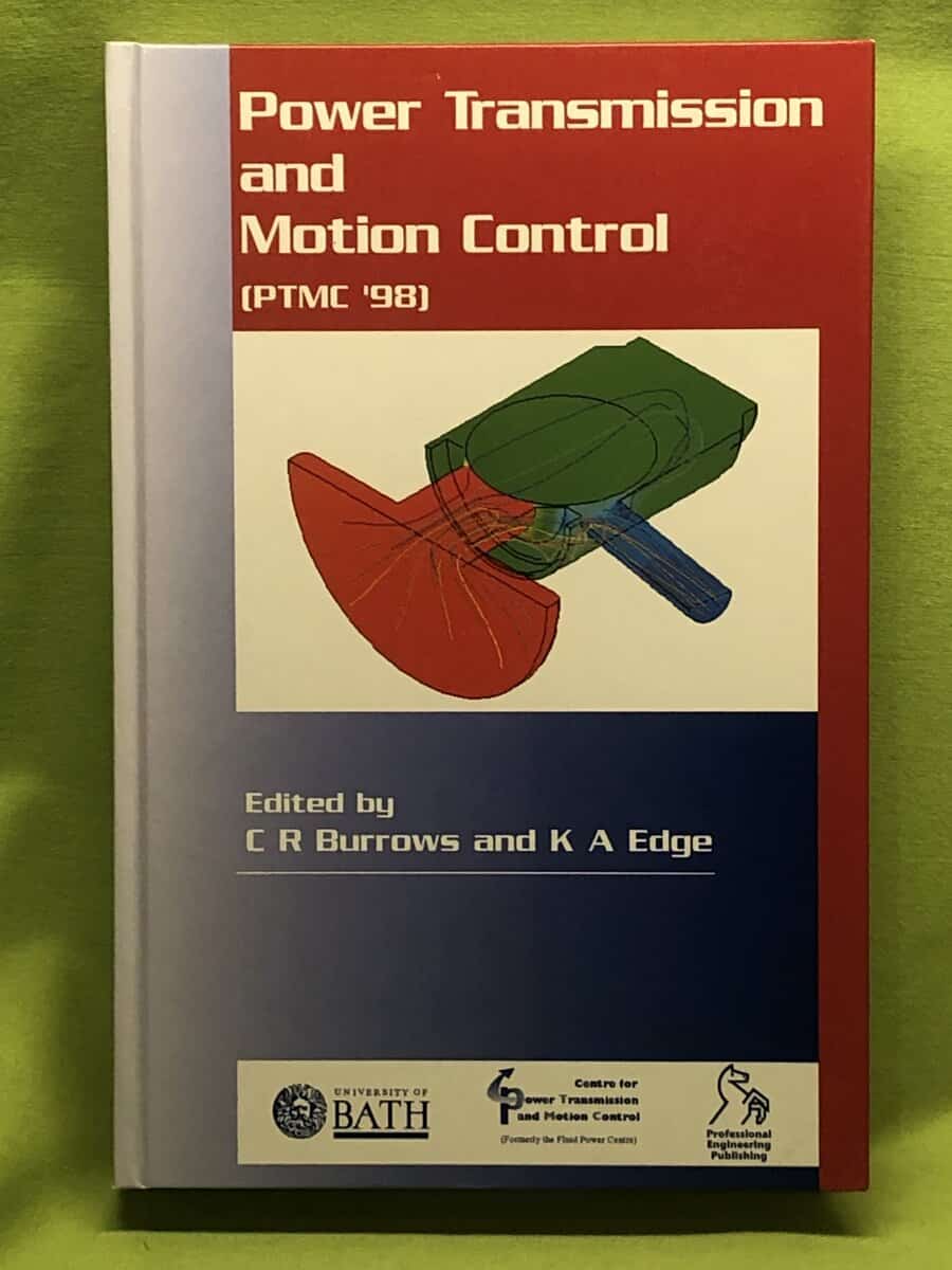 K A Egde C R Burrows : Power Trasmission and motion control