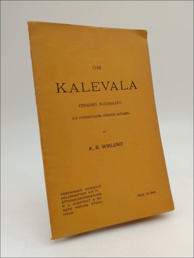 K. B. Wiklund : Om Kalevala