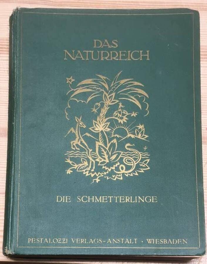K Eckstein : Das Naturreich - Die Schmetterlinge, Die Schmetterlinge. Ihr Bau, ihre Lebensweise und wirtschaftliche Bedeutung nebst Anleitung zur Beobachtung, Aufzucht und zum Sammeln. Mit 18 farbigen Tafeln und 52 Textabbildungen.