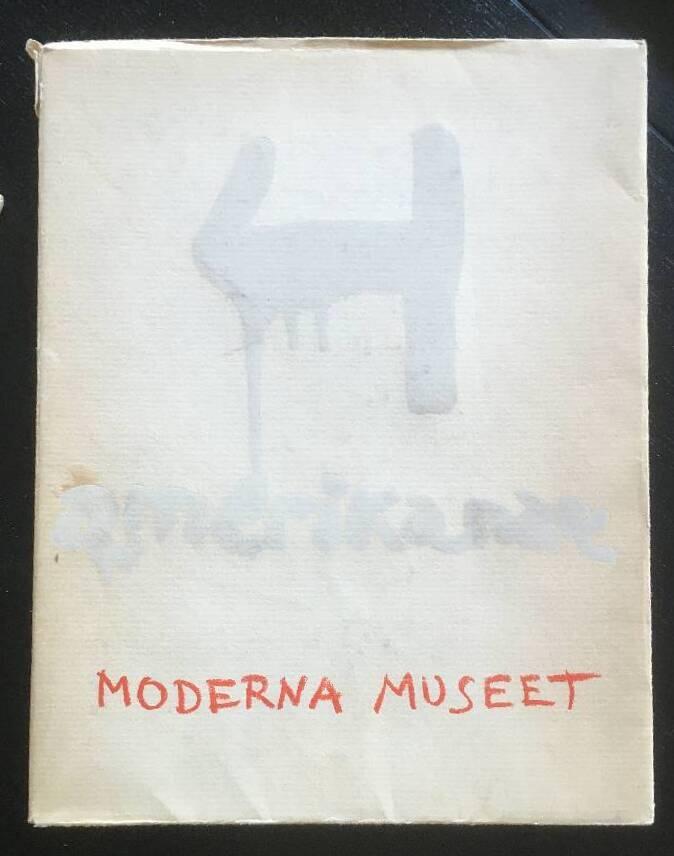 K G Hulthen : 4 amerikanare. Jasper Johns, Alfred Leslie, Robert Rauschenberg, Richard Stankiewicz.