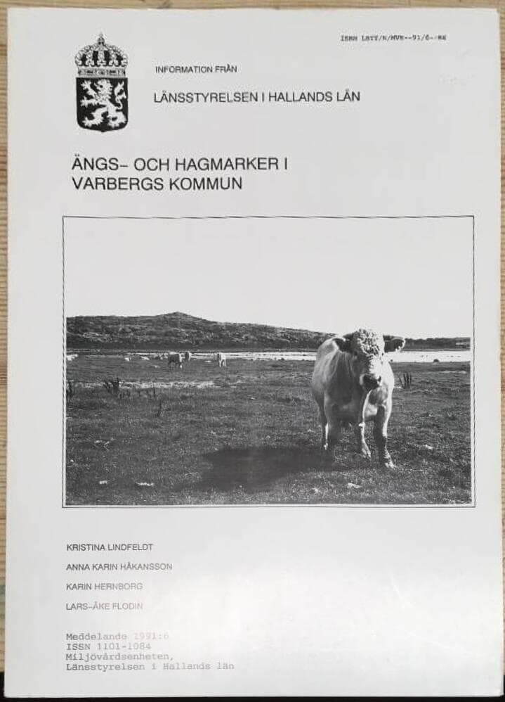 K m fl Lindfeldt : Ängs- och hagmarker i Varbergs kommun