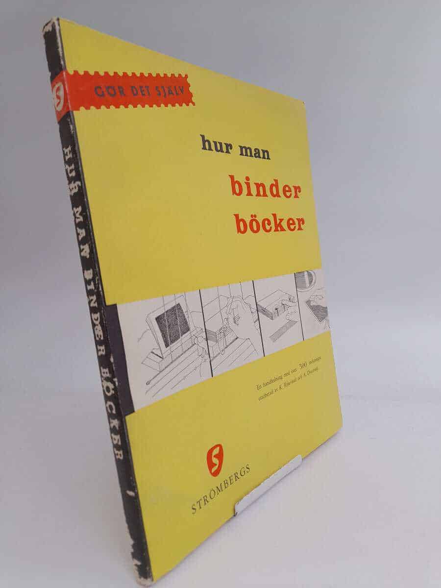 K. Ribertholt : Hur man binder böcker