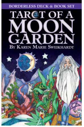 Karen Marie Sweikhardt : Borderless Tarot Of A Moon Garden Deck & Book Set