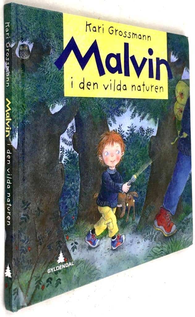 Kari Grossmann : Malvin i den vilda naturen