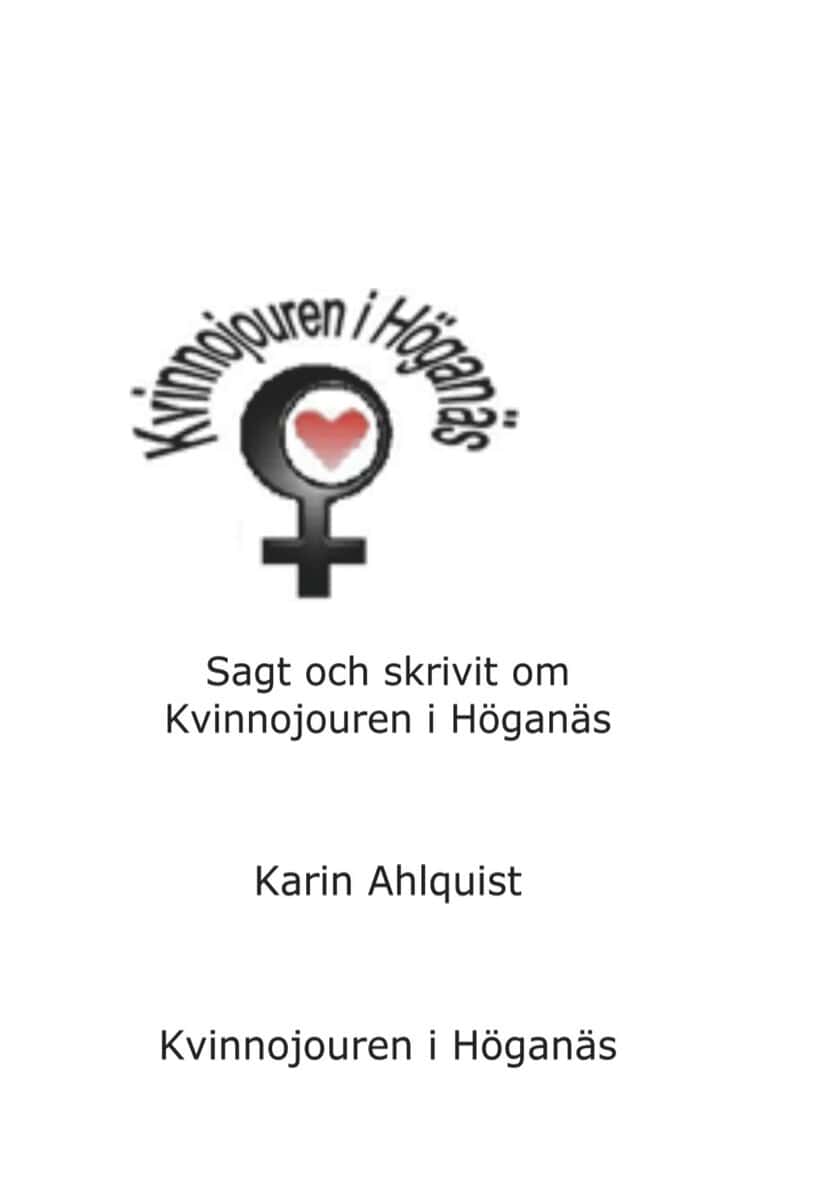 Karin Ahlquist : Sagt och skrivit om Kvinnojouren i Höganäs