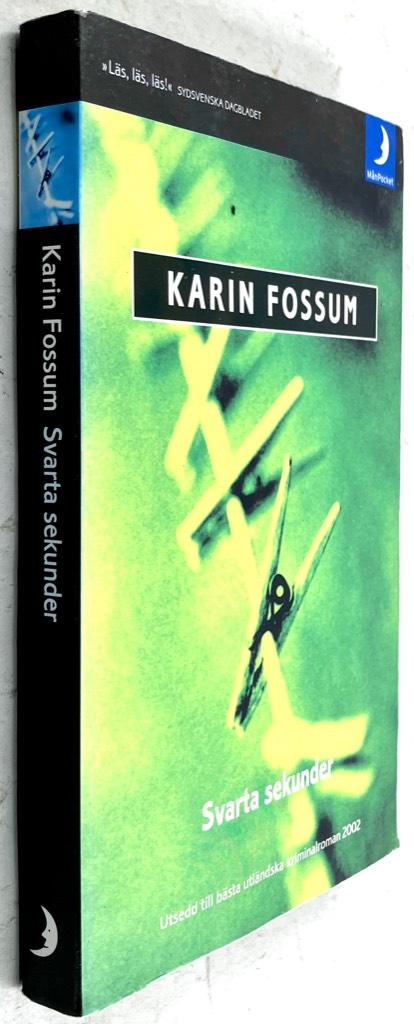 Karin Fossum : Svarta sekunder - Konrad Sejer - Bok 6