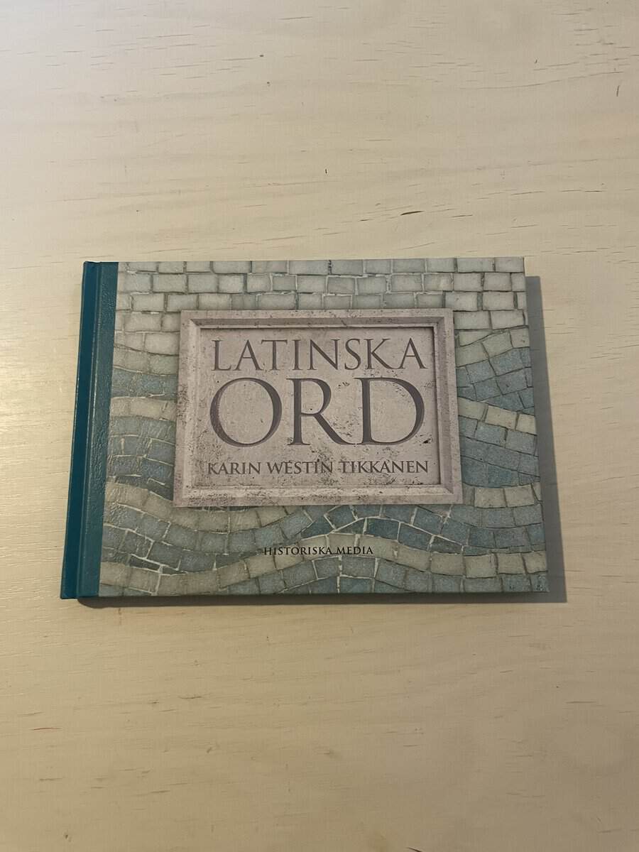 Karin Westin Tikkanen : Latinska ord