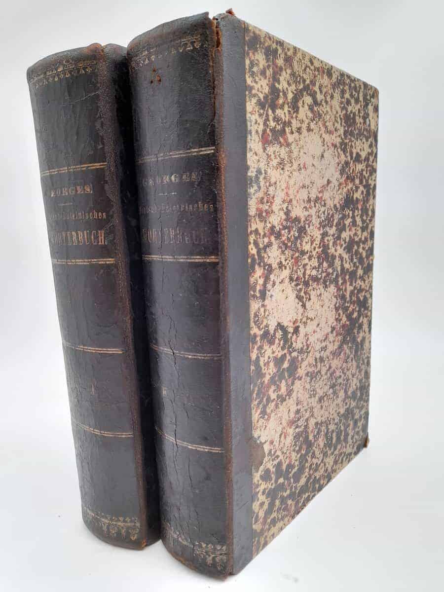 Karl Ernst Georges : Deutsch-Lateinisches Wörterbuch A-J, K-Z