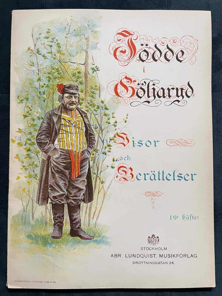 Karl Petter Rosén : Visor och berättelser samlade av Jödde i Göljaryd