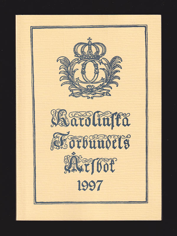 Karolinska Förbundets Årsbok 1997