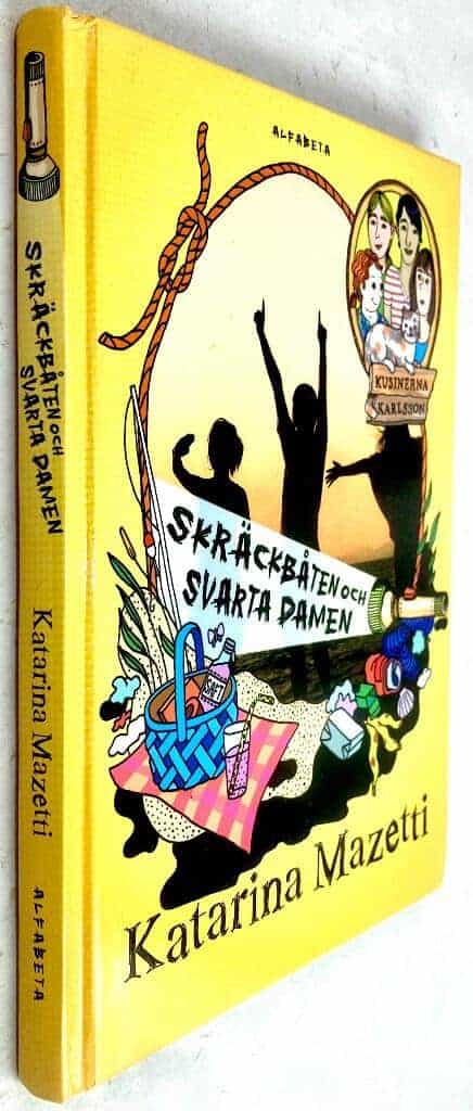 Katarina Mazetti : Skräckbåten och svarta damen - Kusinerna Karlsson - Bok 5