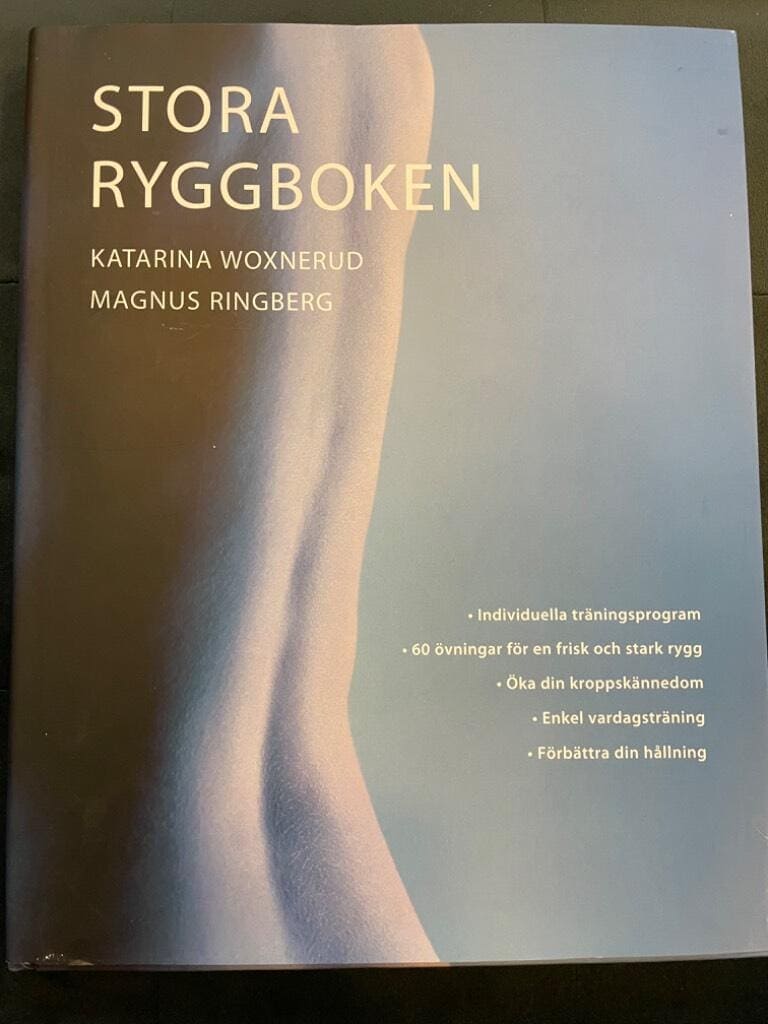 Katarina Woxnerud : Stora ryggboken