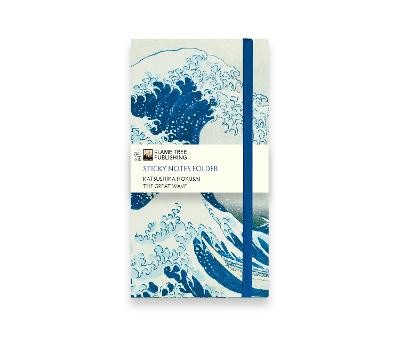 KATSUSHIKA HOKUSAI : The Great Wave Flame Tree Sticky Notes Folder