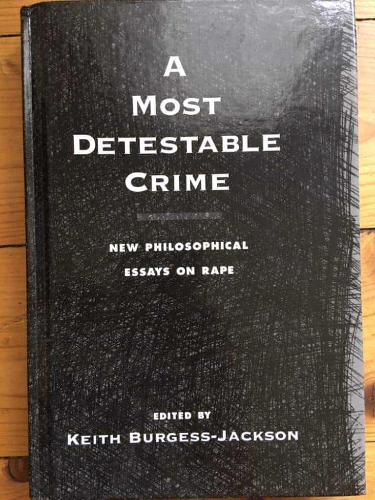 Keith Burgess-Jackson : A most detestable crime